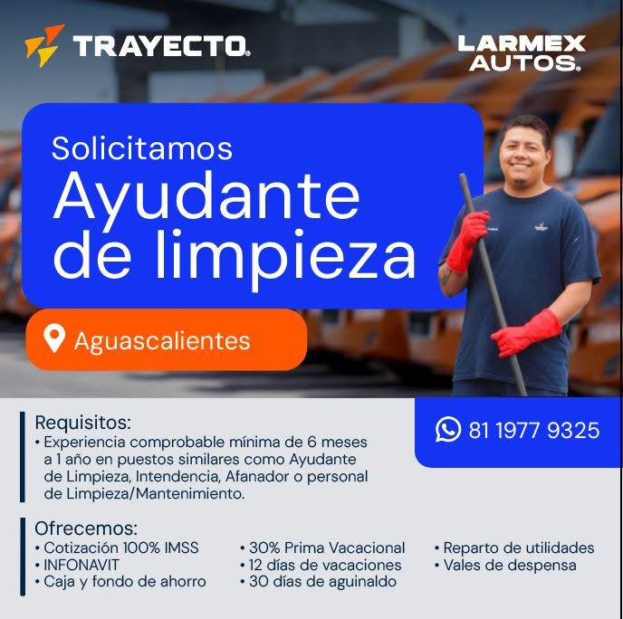 Ayudante de Limpieza