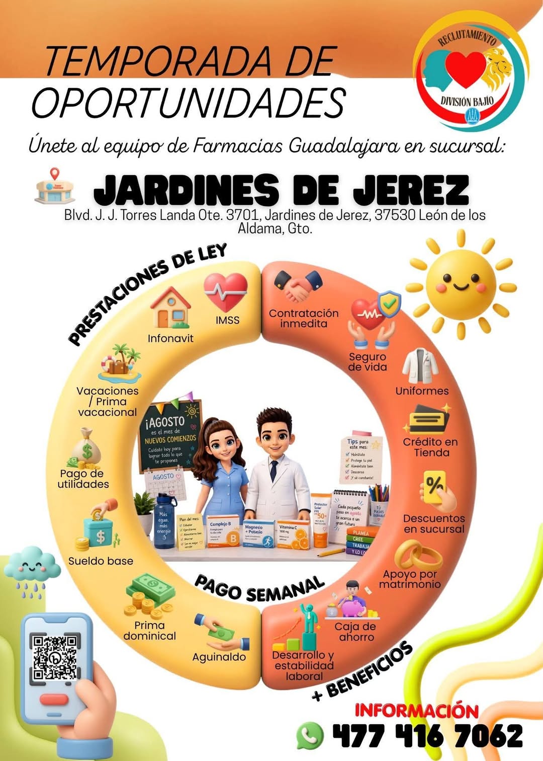 Vacante disponible