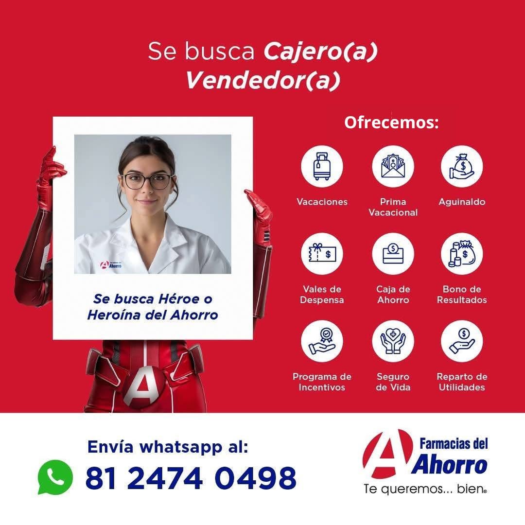 Cajero(a) Vendedor(a)