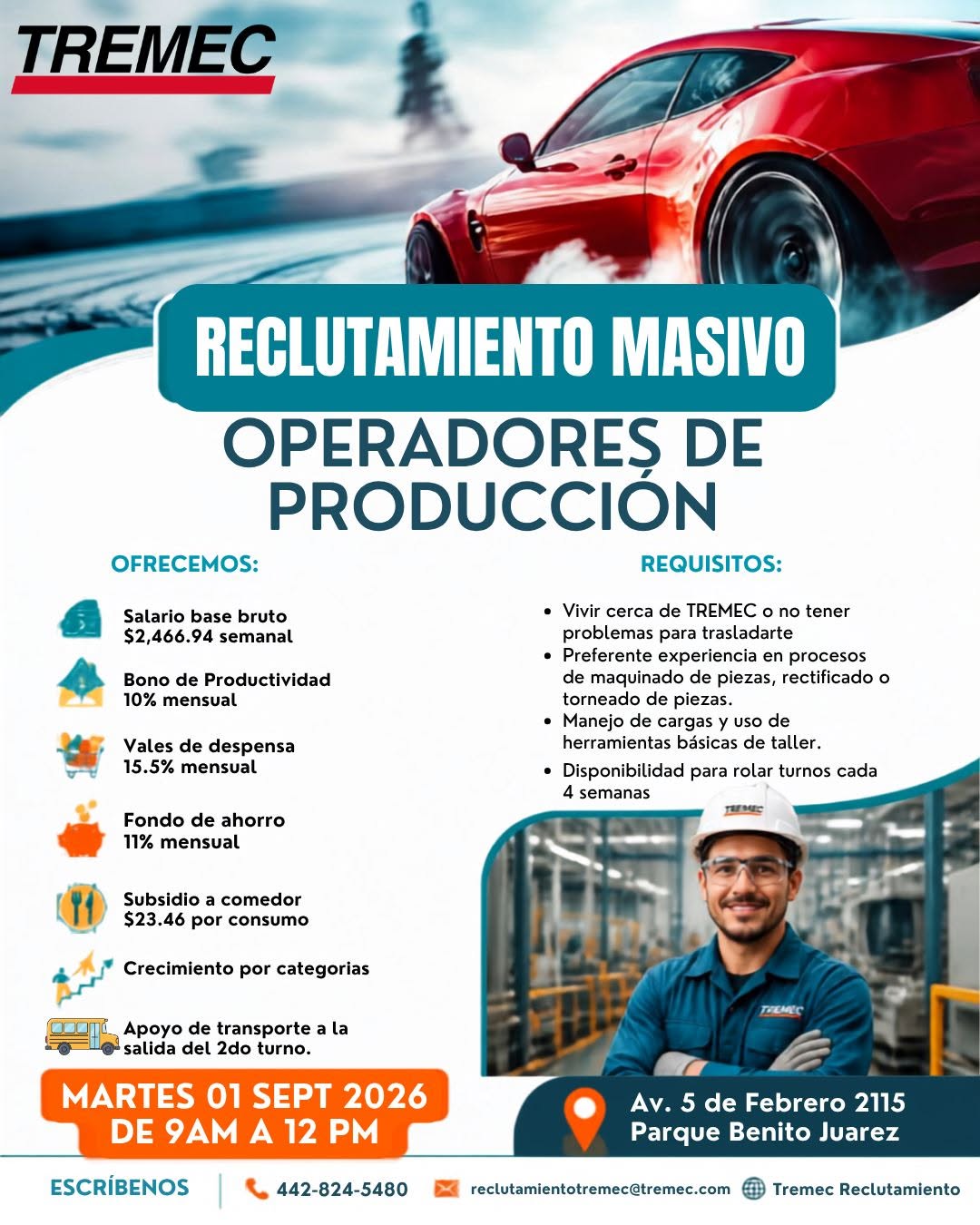 Vacante disponible