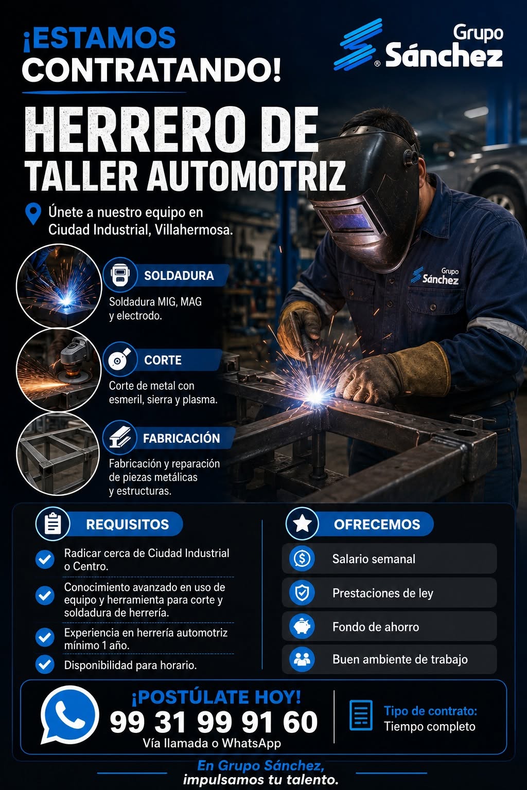 Vacante disponible
