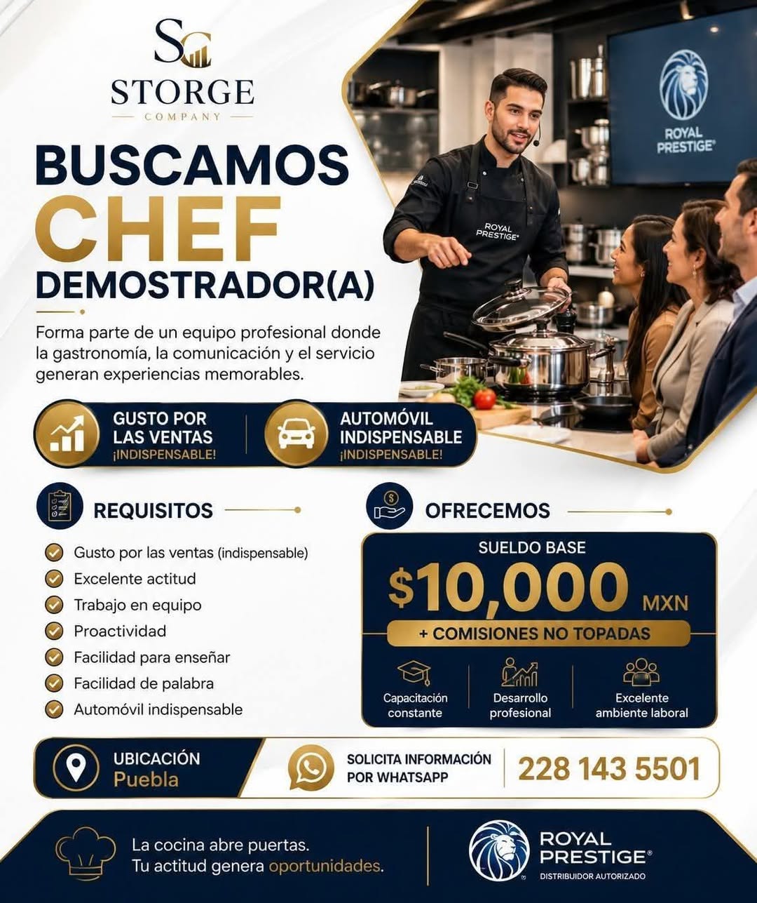 Chef Demostrador(a)