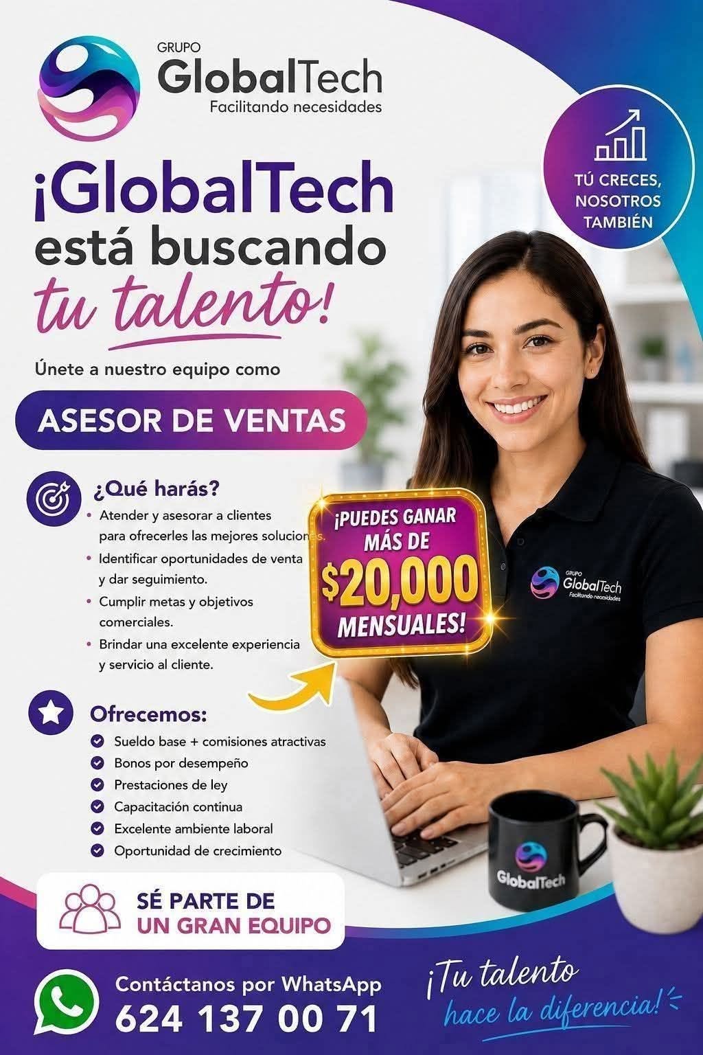 Asesor(a) de Ventas