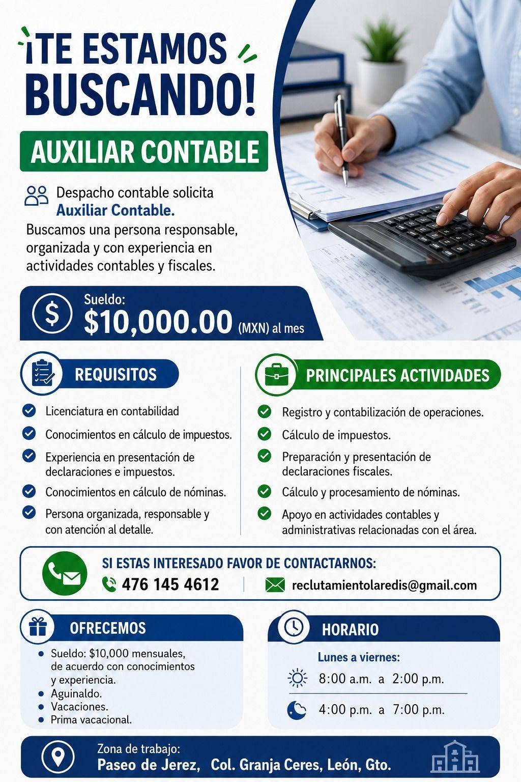Auxiliar Contable