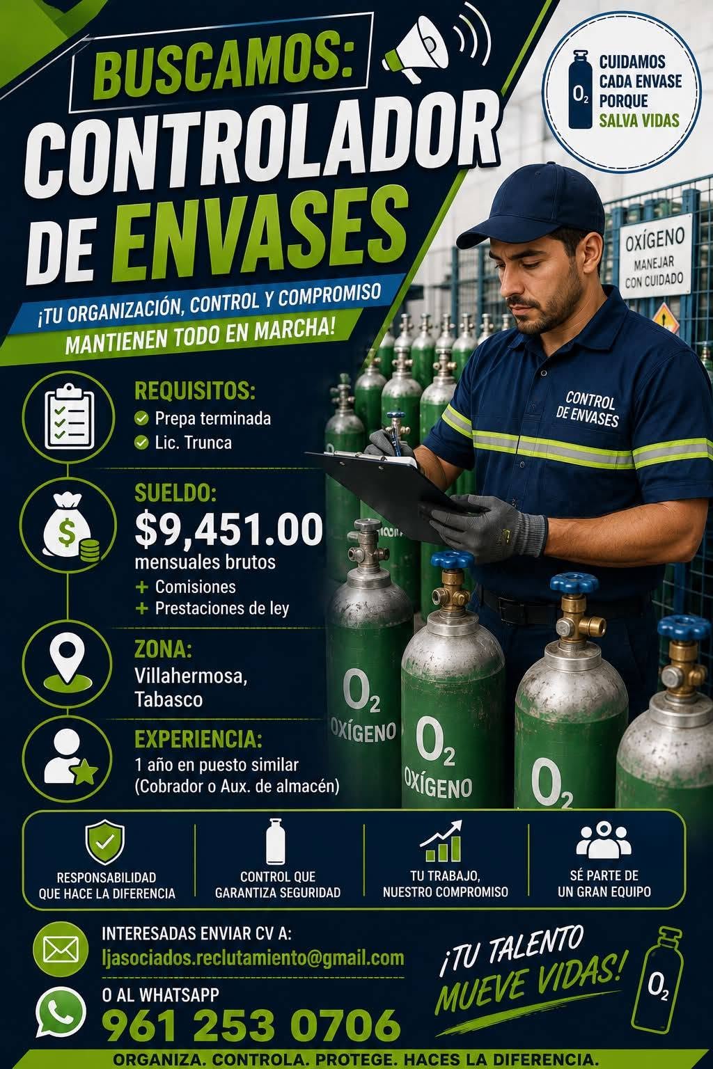 Controlador de Envases