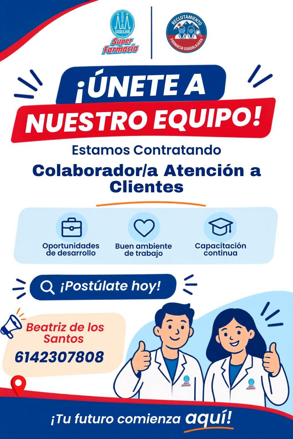 Colaborador/a Atención a Clientes