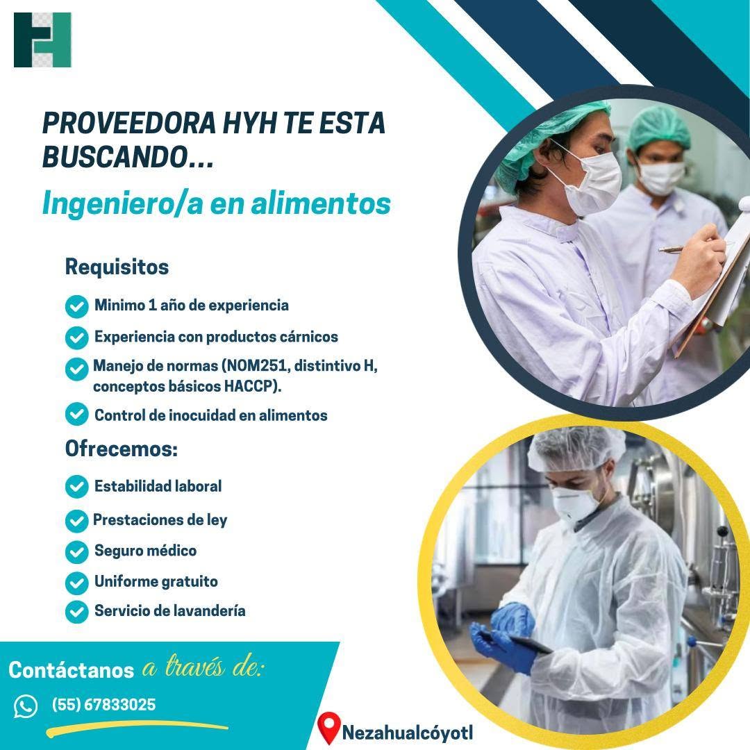 Ingeniero(a) en Alimentos