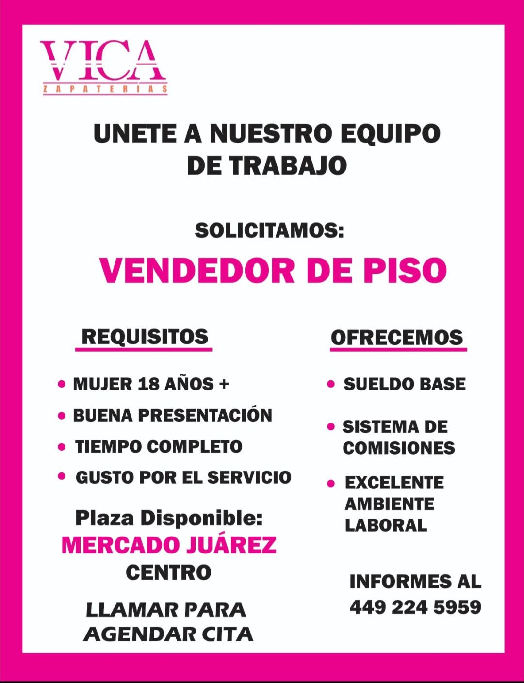 Vendedor de Piso