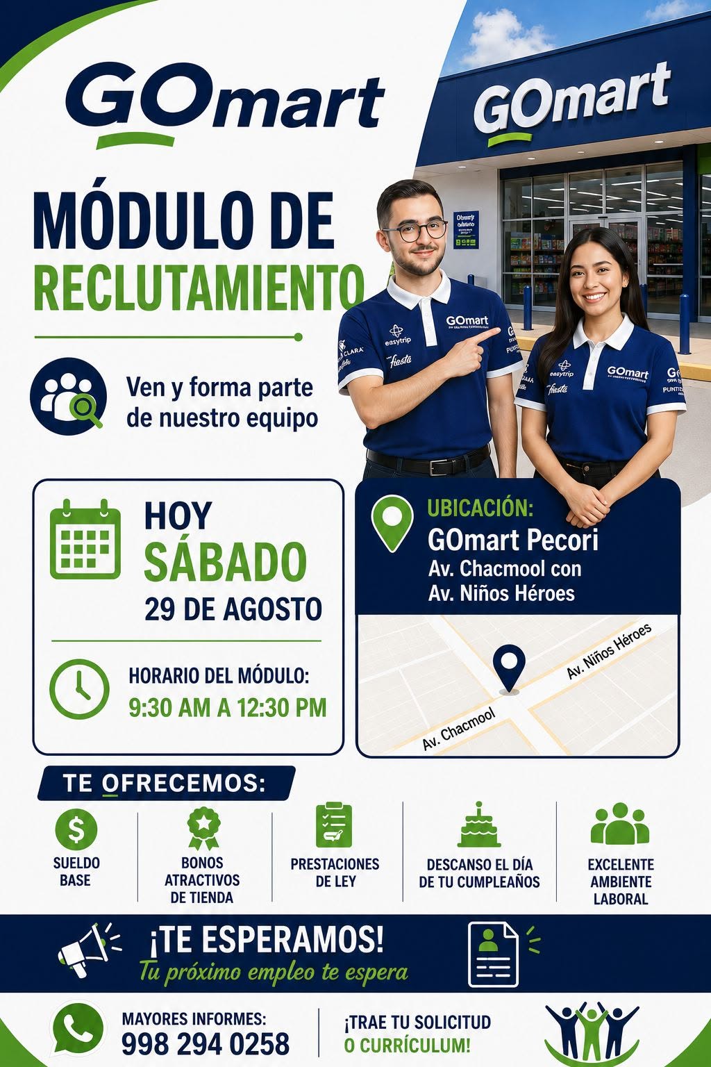 Vacante disponible