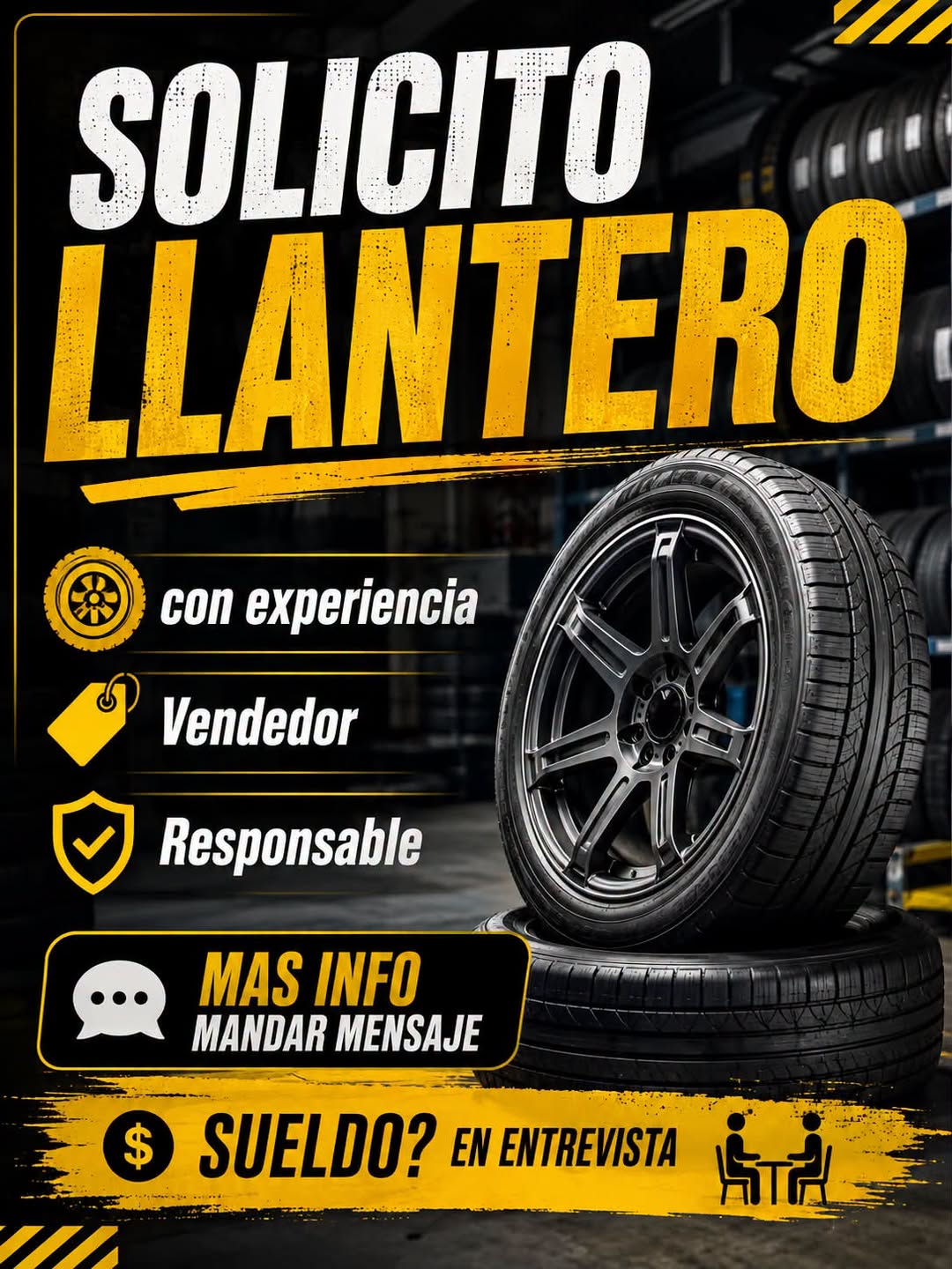 Llantero / Vendedor
