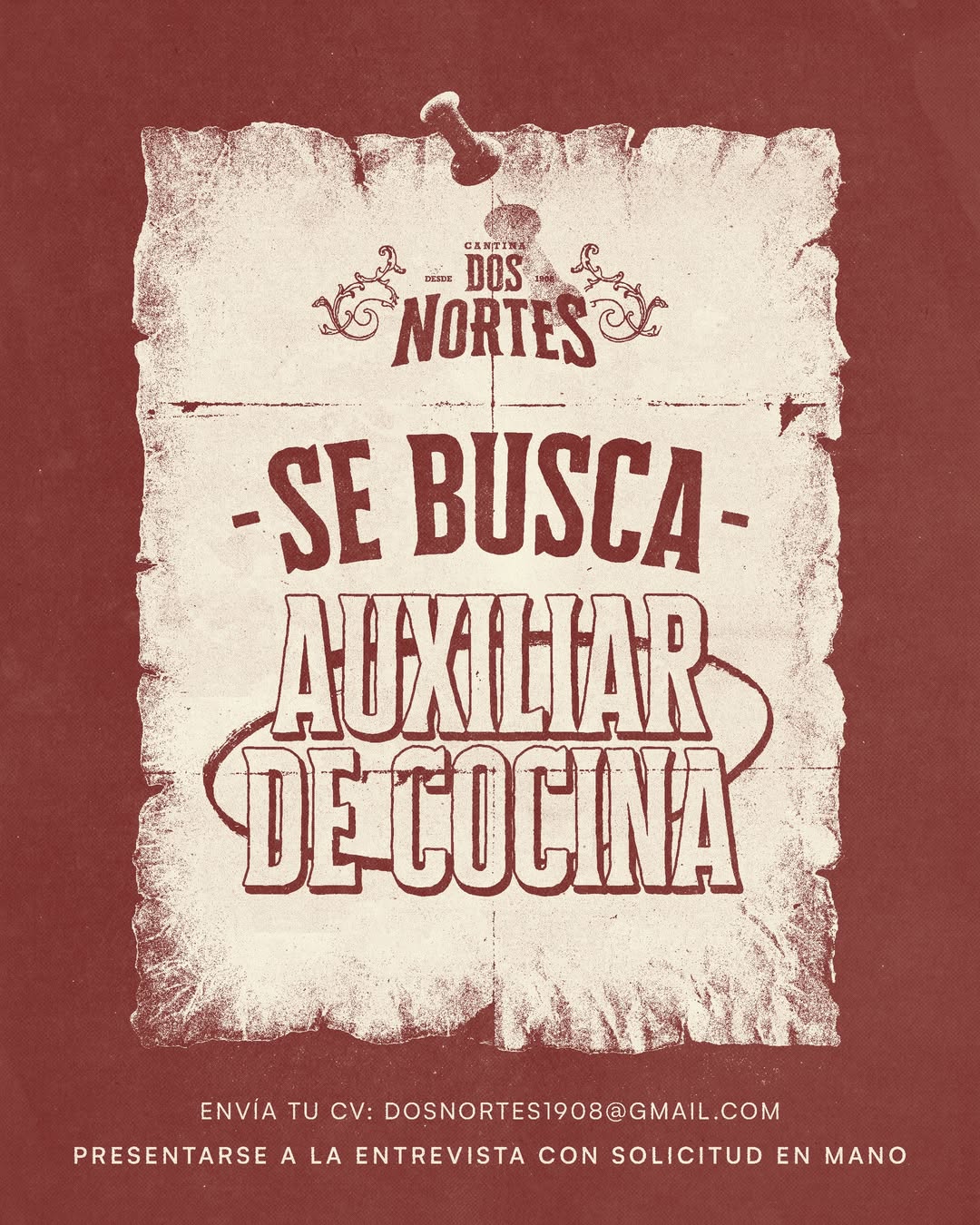 Auxiliar de Cocina