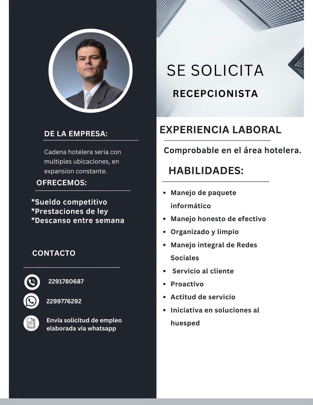 Recepcionista