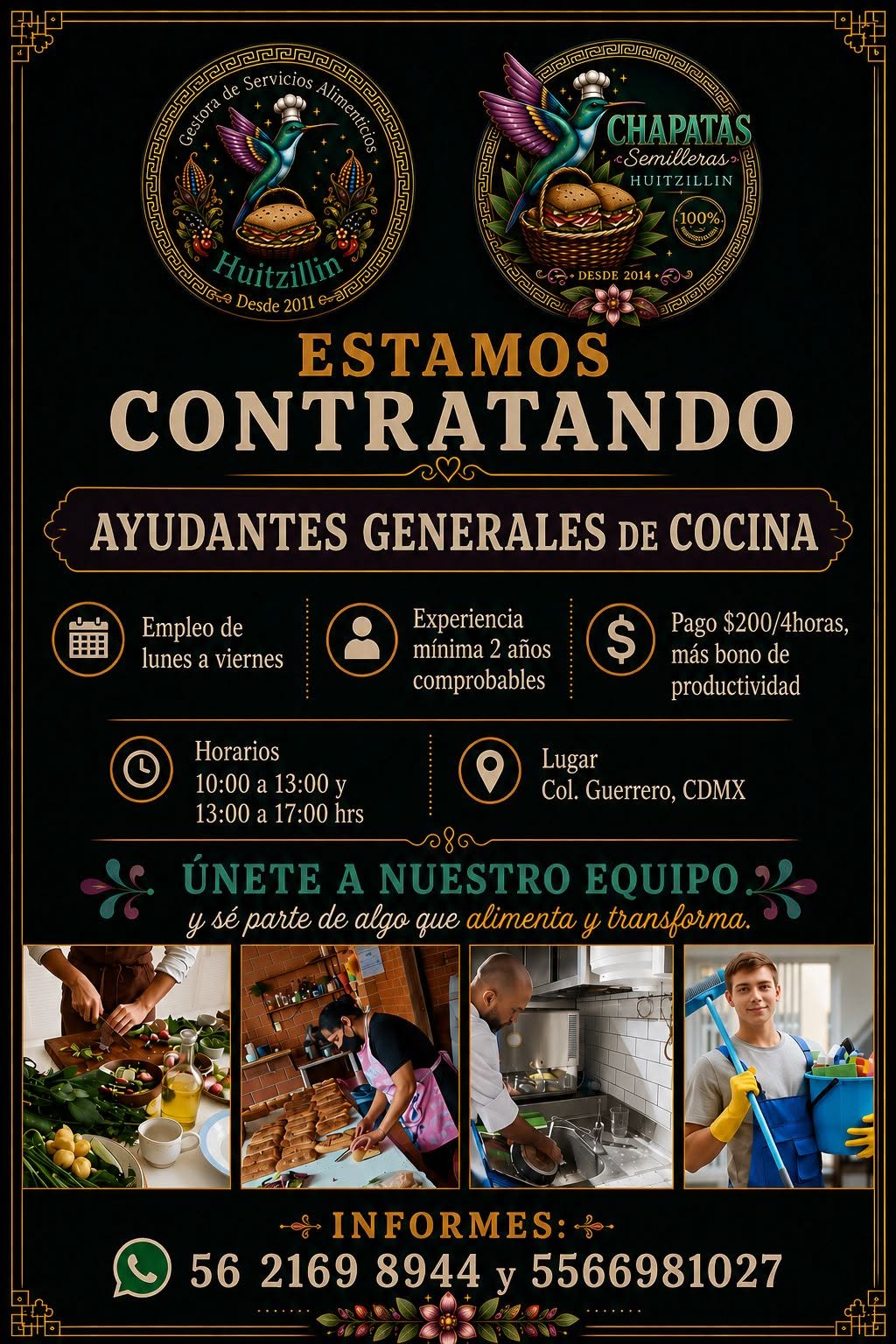 Ayudante General de Cocina