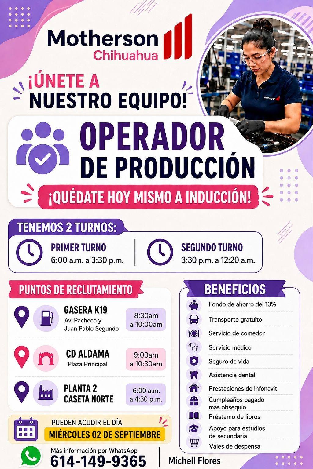 Vacante disponible