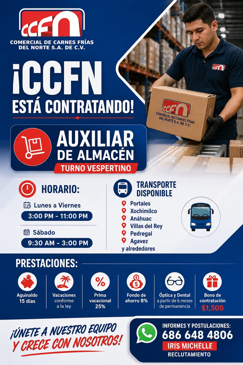 Auxiliar de Almacén