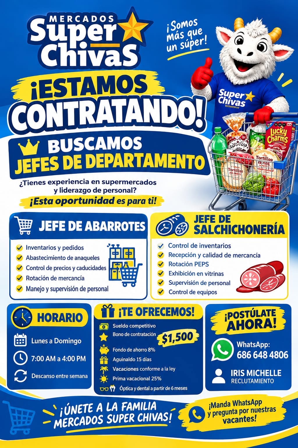 Jefe de Abarrotes