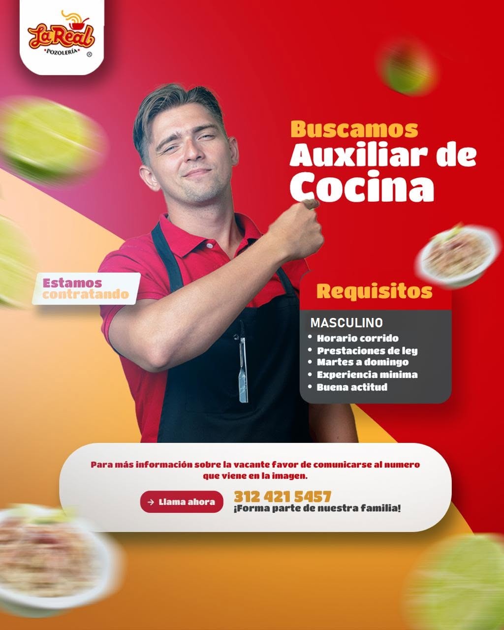 Auxiliar de Producción