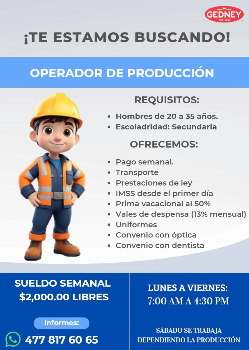 Operador de Producción