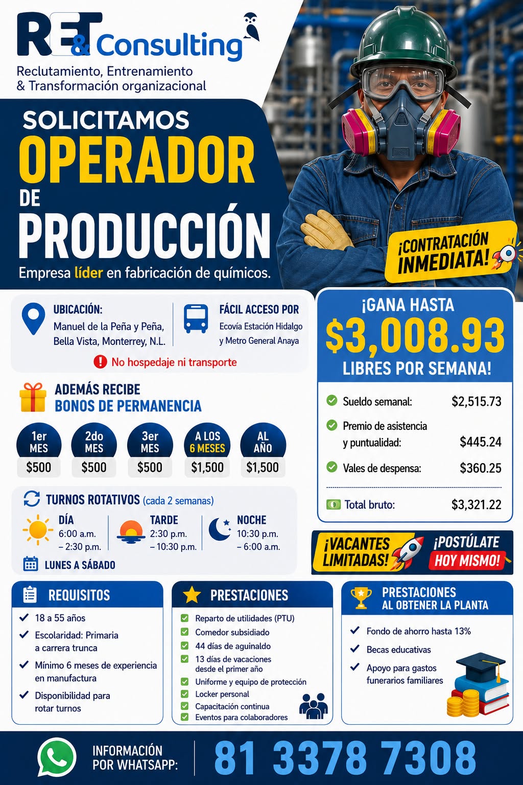 Operador de Producción
