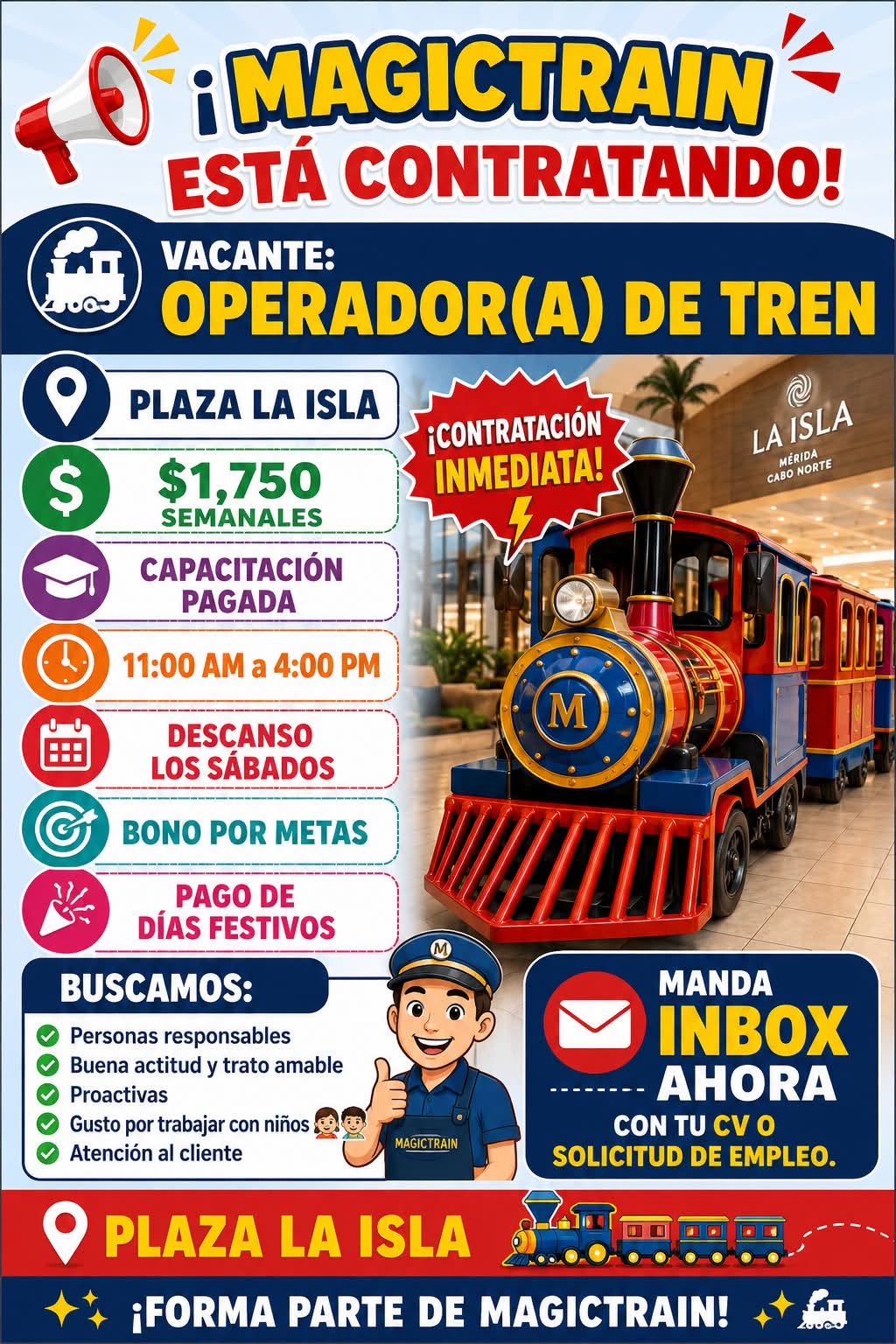 Operador(a) de Tren