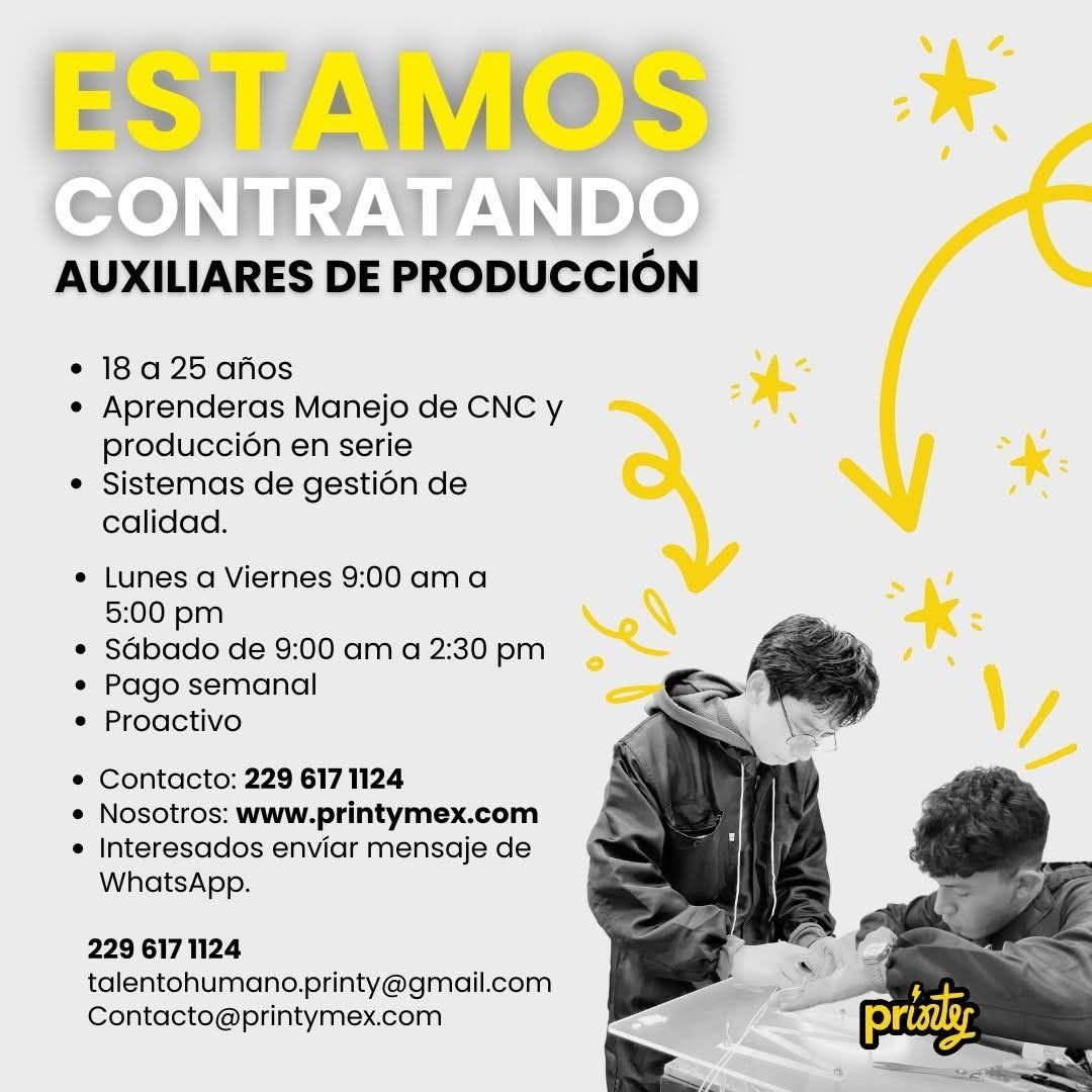 Auxiliar de Producción