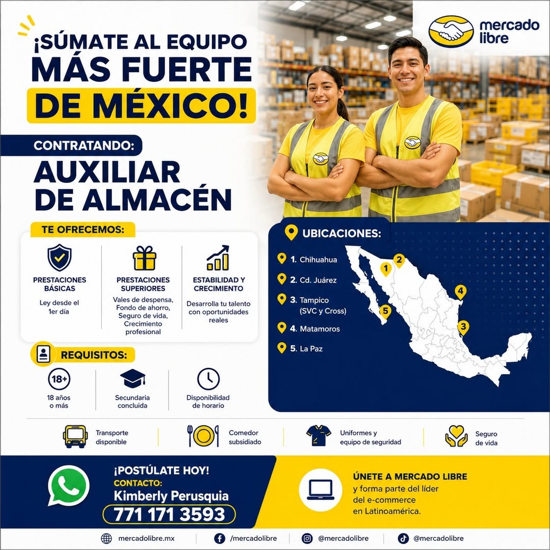 Auxiliar de Almacén