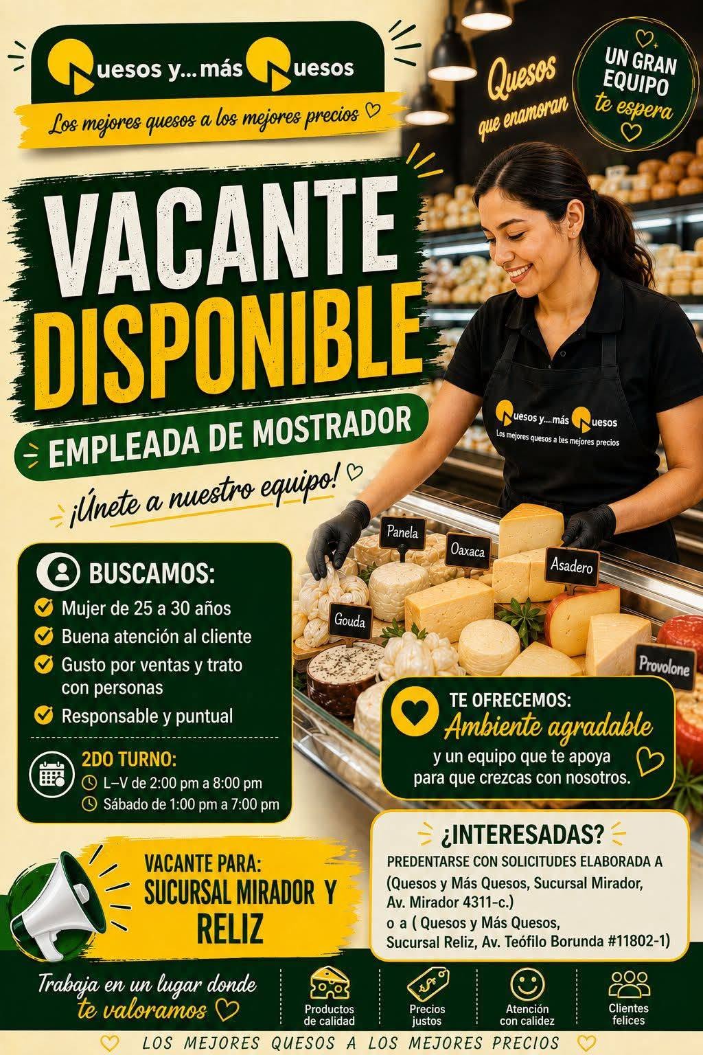 Vacante disponible