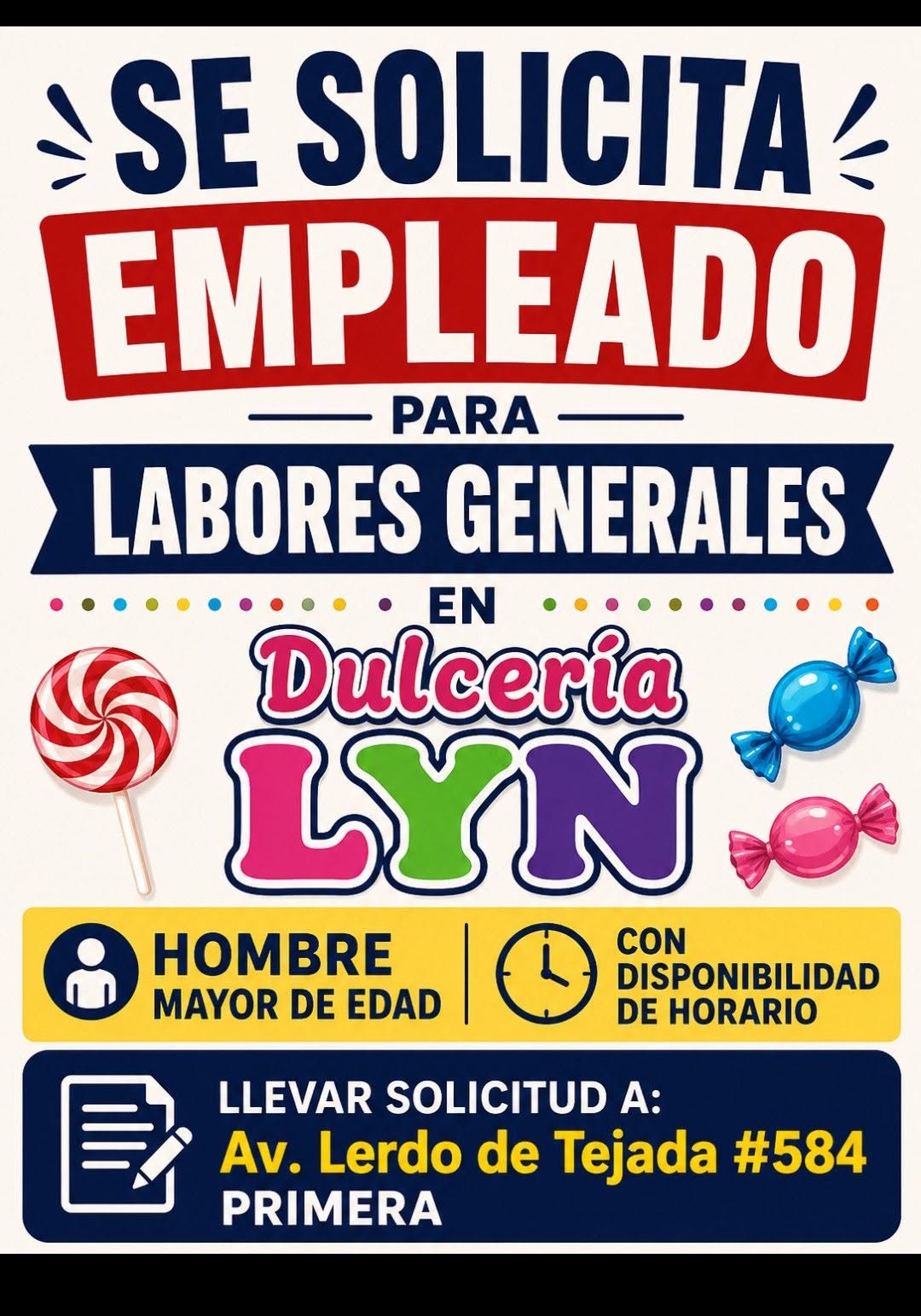 Empleado para Labores Generales