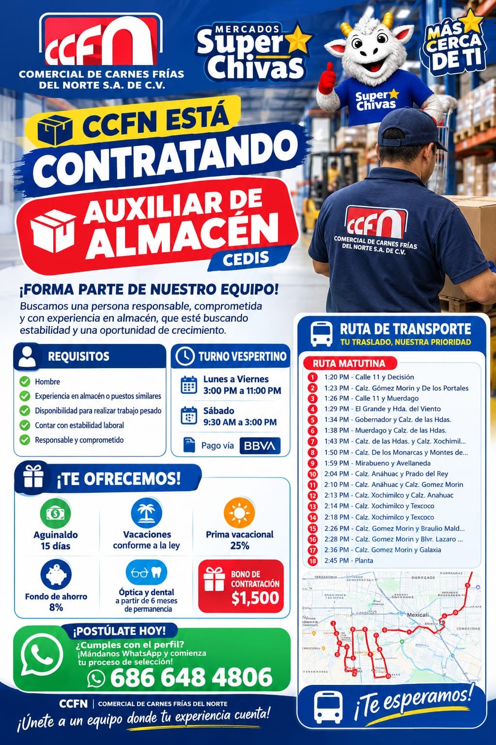 Auxiliar de Almacén