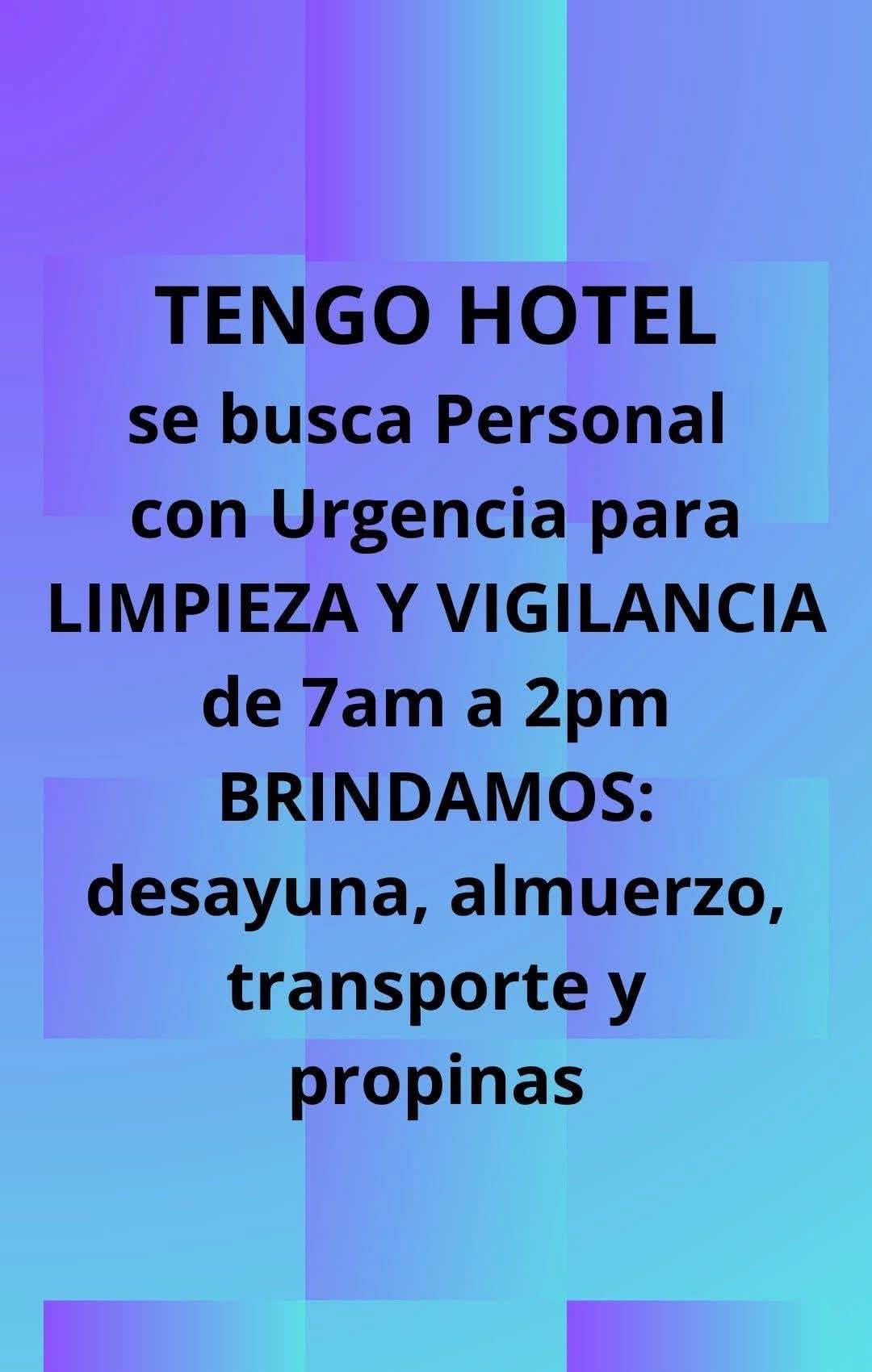 Personal de Limpieza