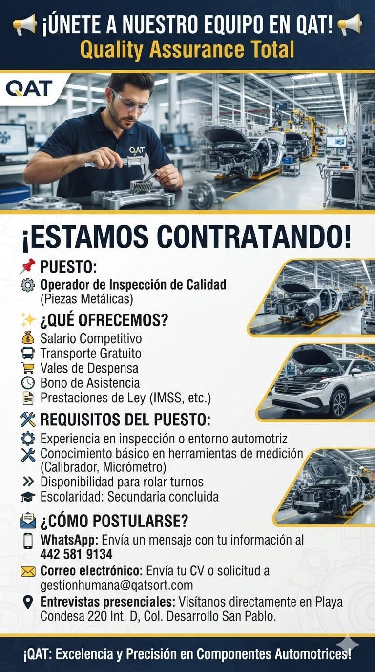 Inspector de Calidad