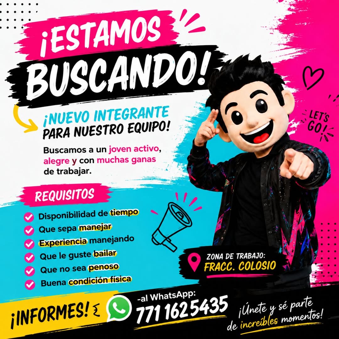 Nuevo Integrante para el Equipo