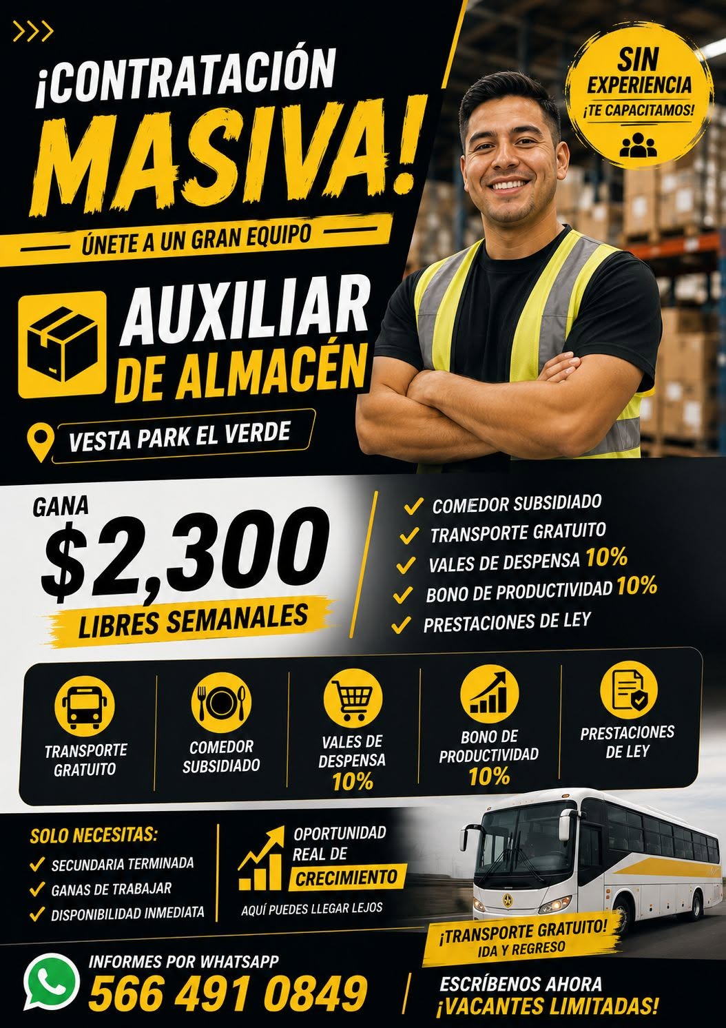 Auxiliar de Almacén