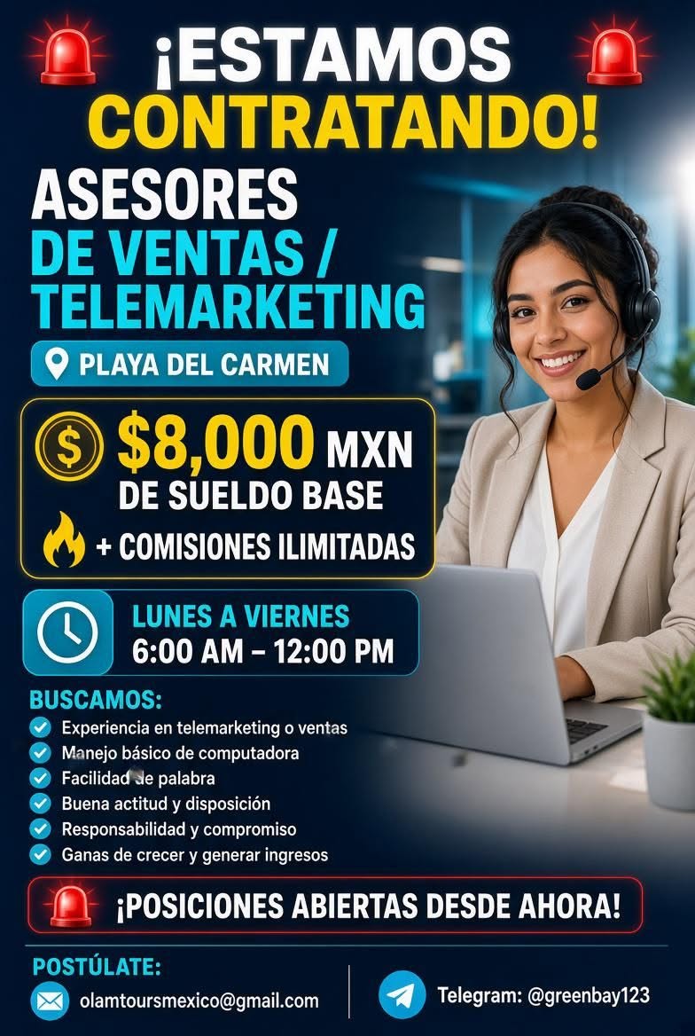 Asesor de Ventas / Telemarketing