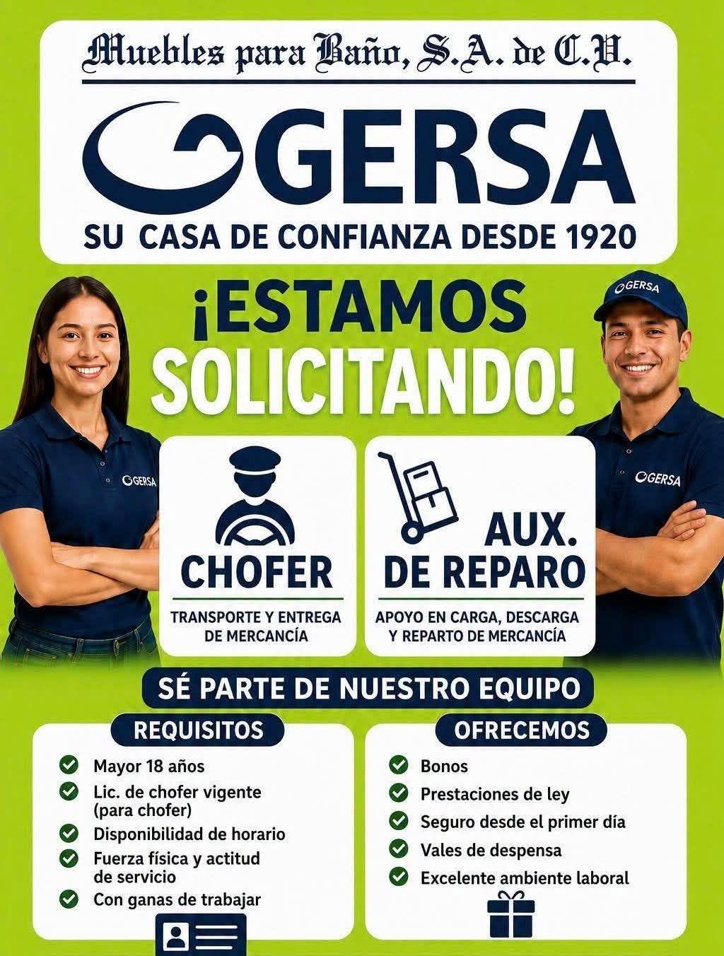 Auxiliar de Reparto