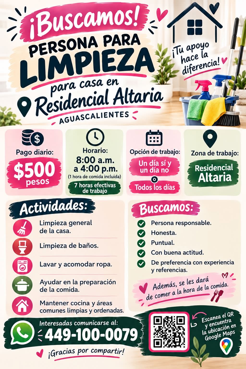 Apoyo en casa