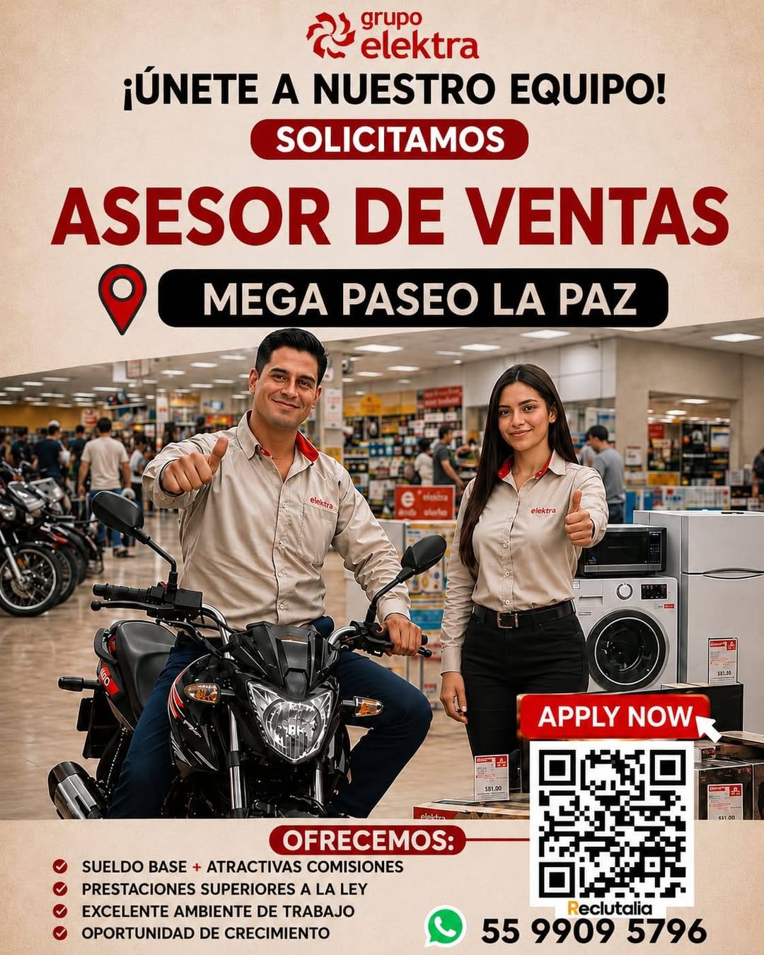 Asesor/a de Ventas
