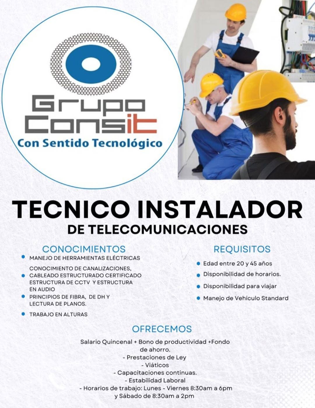 Técnico Instalador de Telecomunicaciones