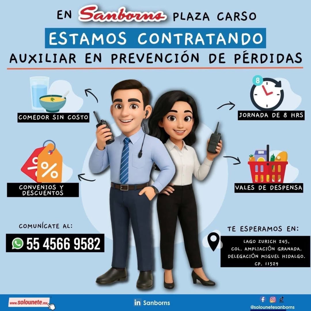 Auxiliar en Prevención de Pérdidas