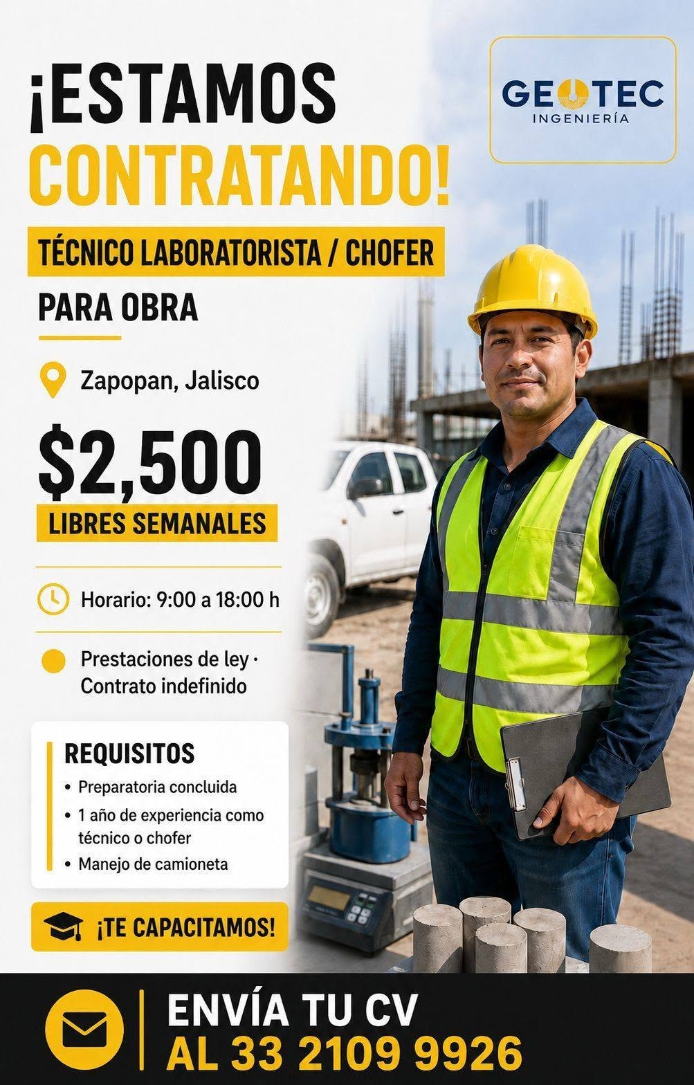 Técnico Laboratorista