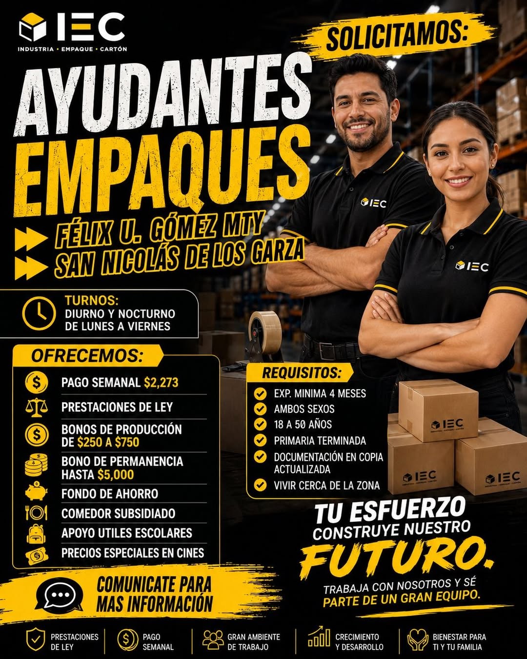 Vacante disponible