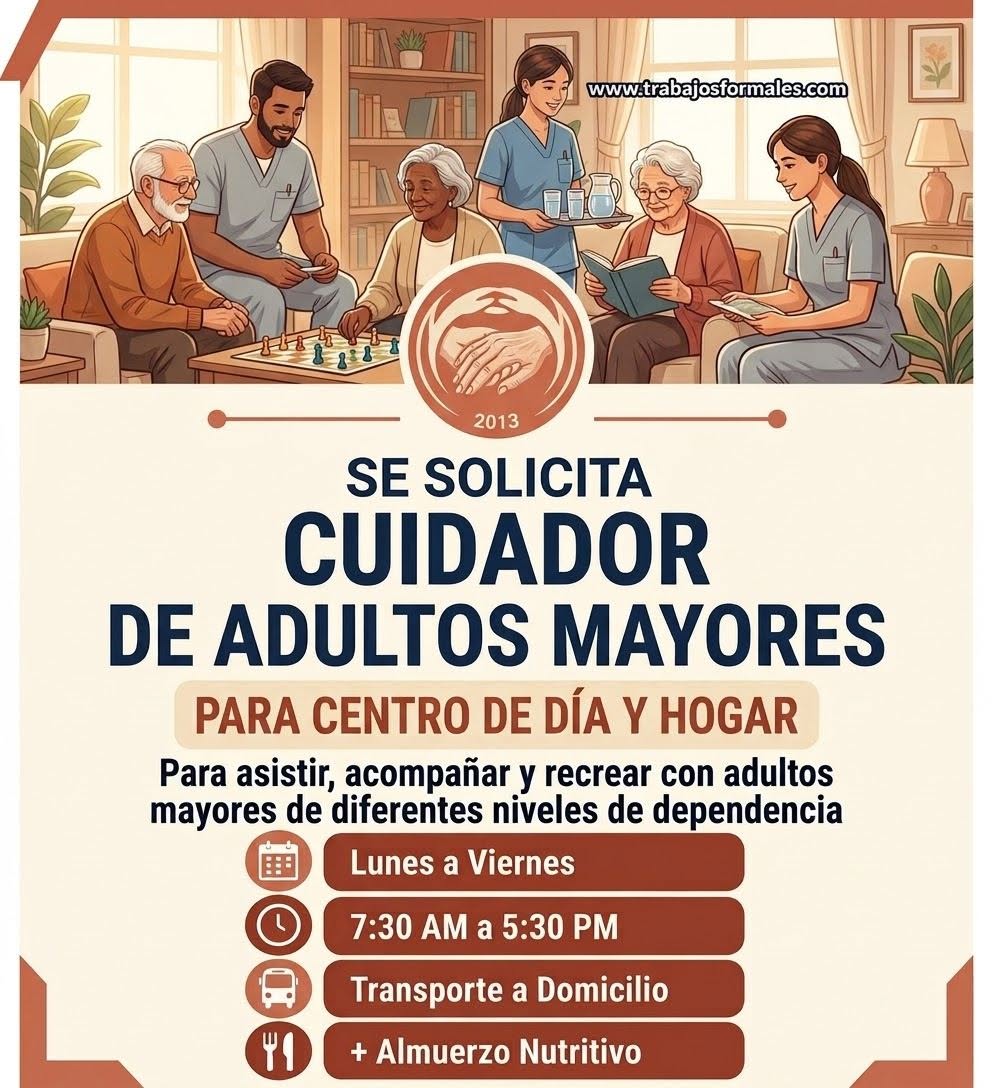 Cuidador de Adultos Mayores