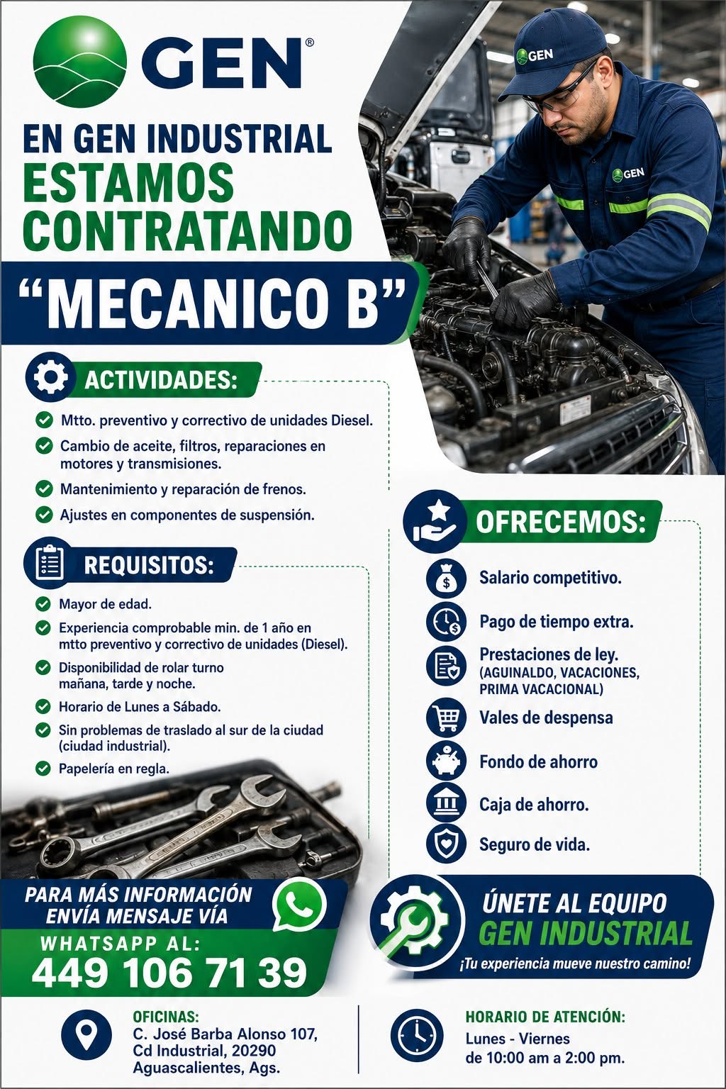 Mecánico B