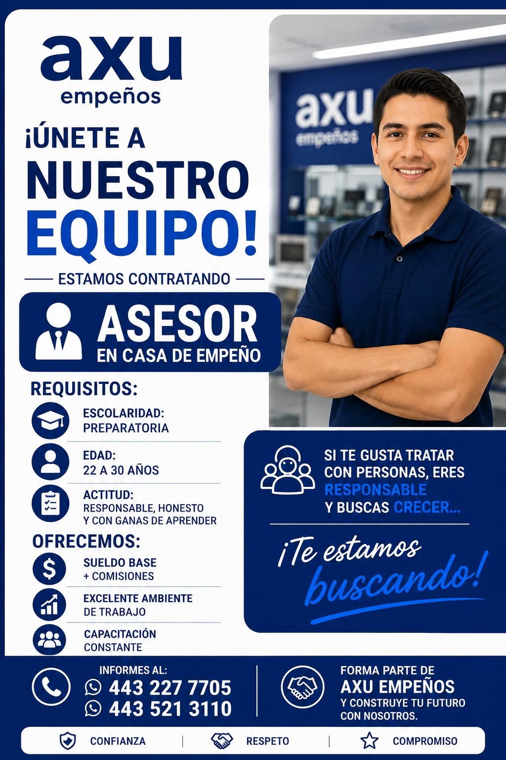 Asesor en Casa de Empeño