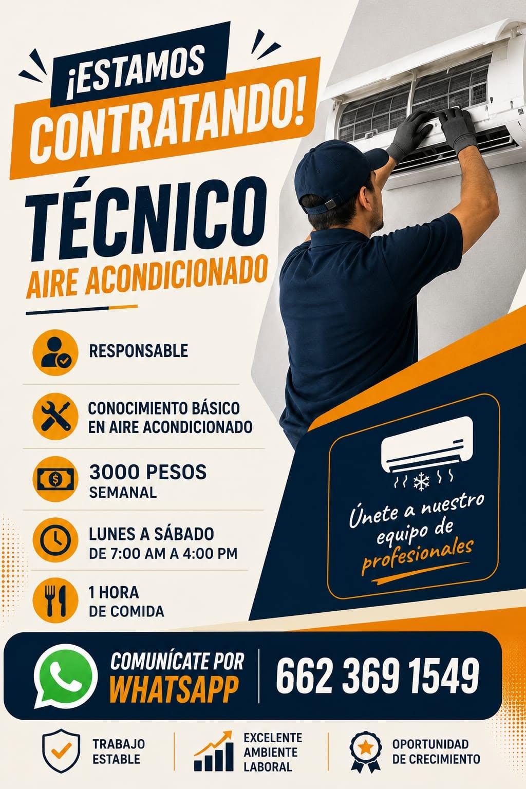 Técnico Aire Acondicionado