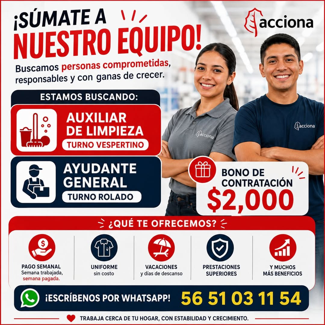 Auxiliar de Limpieza