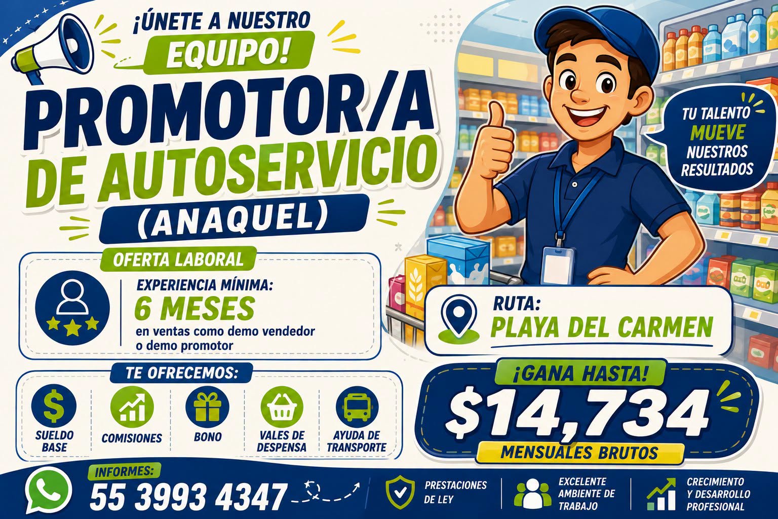 Promotor/a de Autoservicio