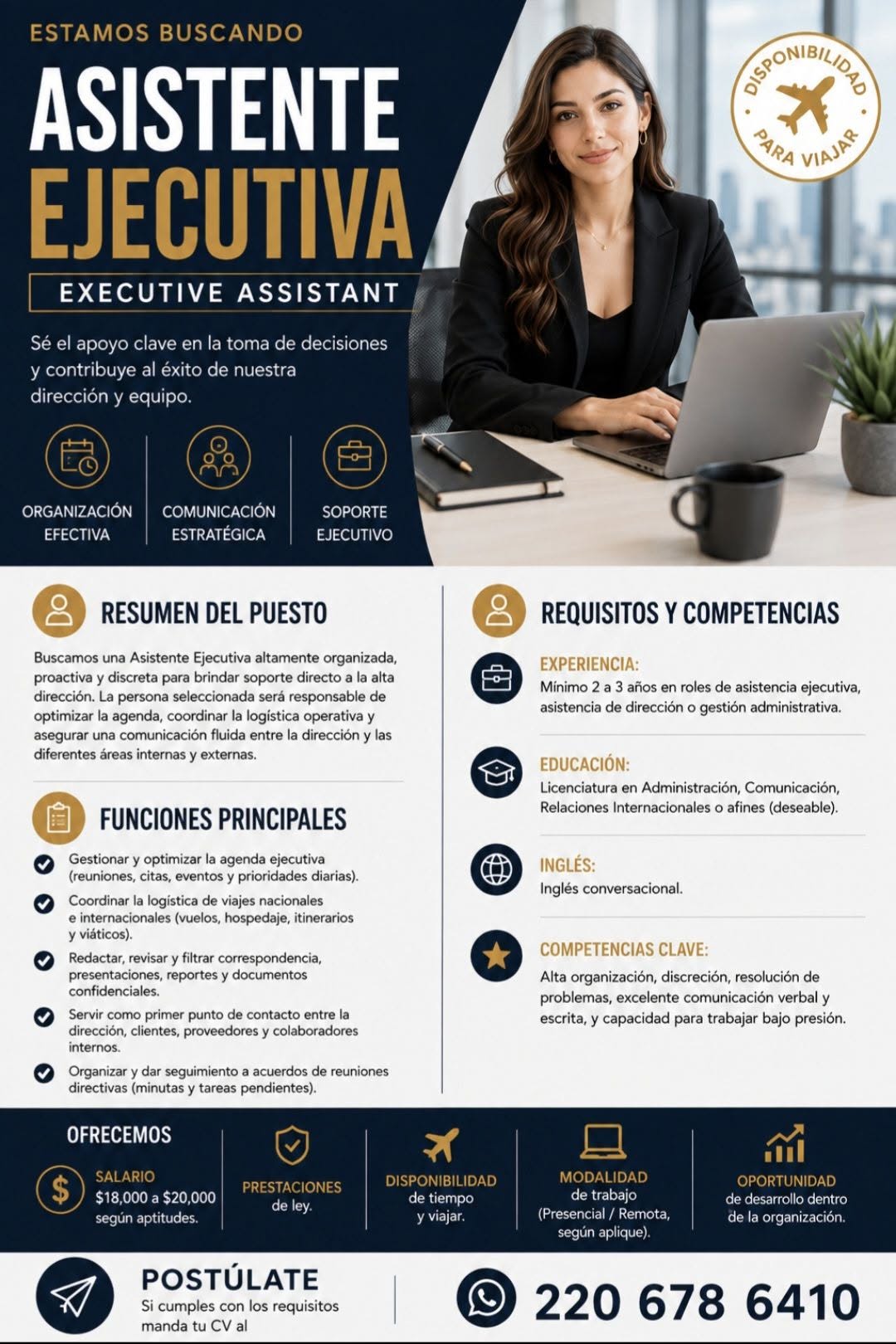 Asistente Administrativa