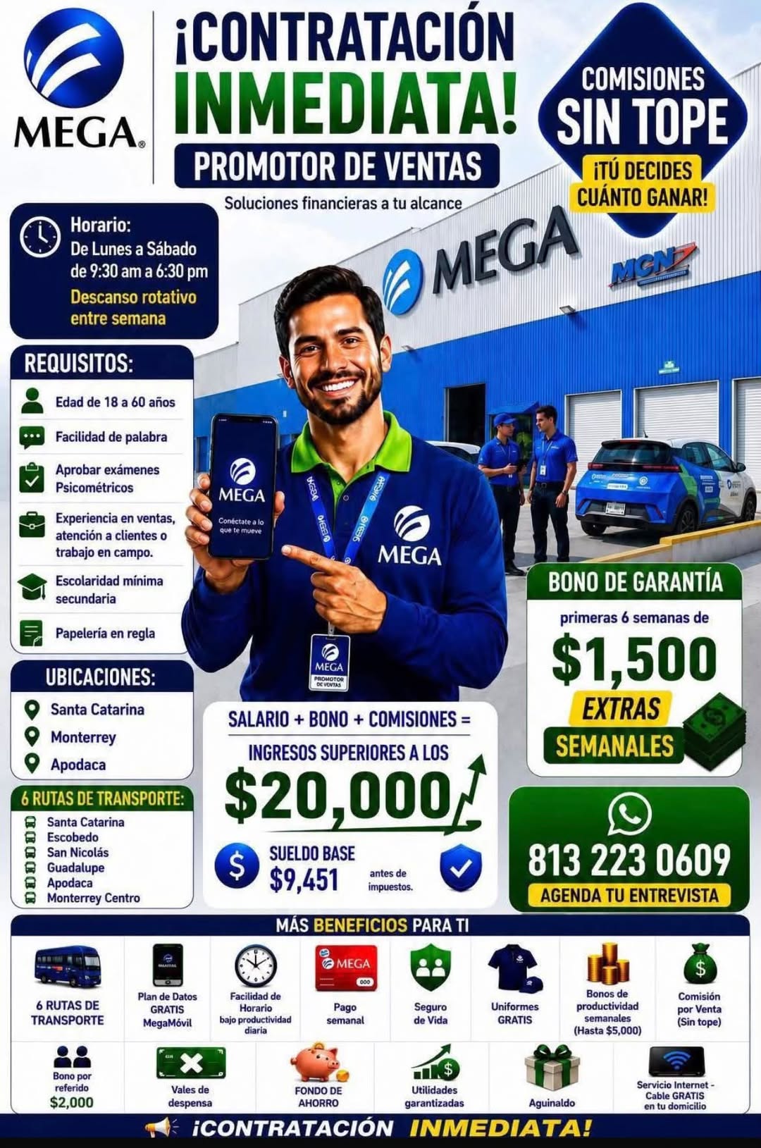 Vendedor en Campo
