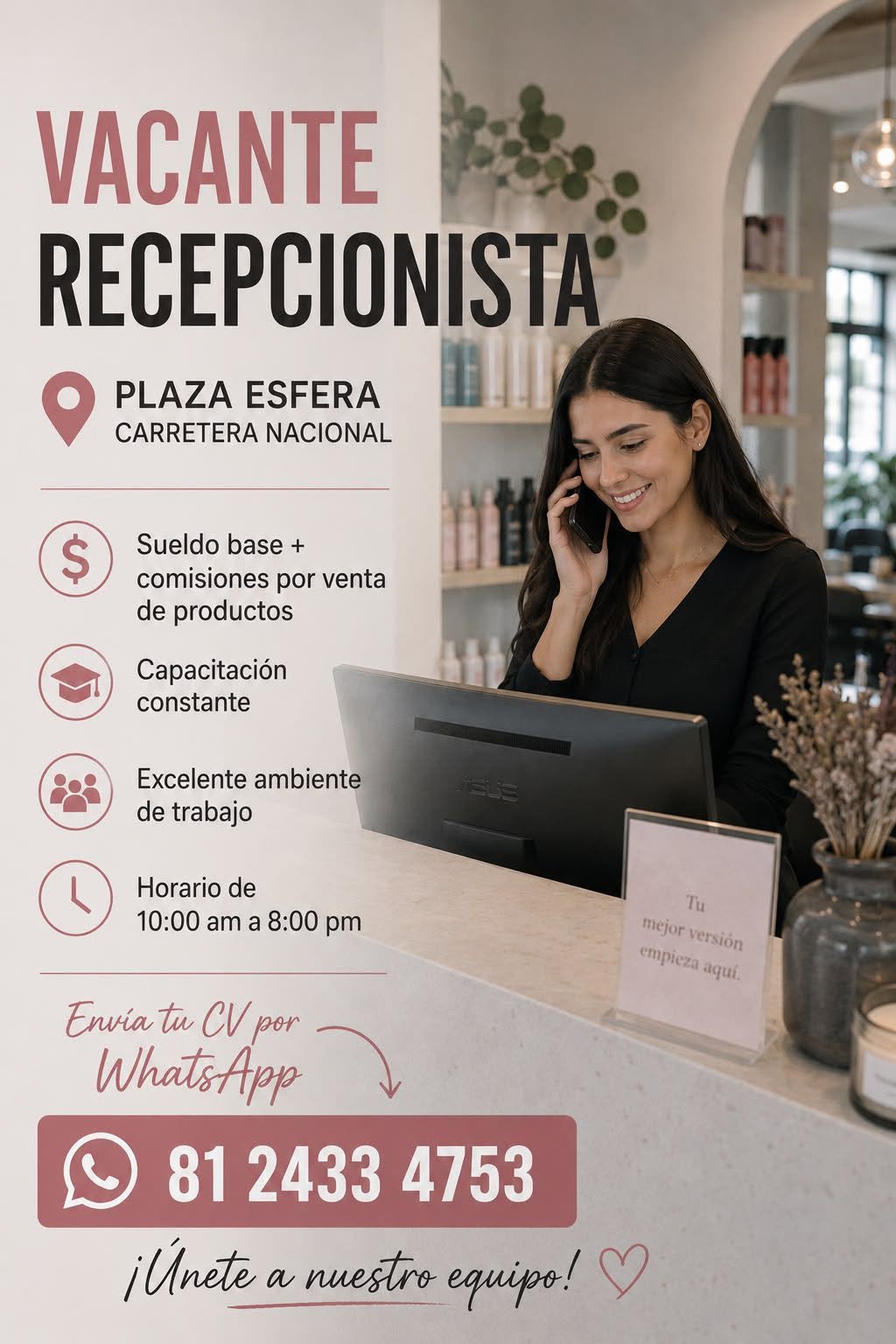 Recepcionista